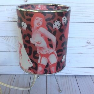 Retro Inspired Sourpuss Clothing Pin Up Lamp